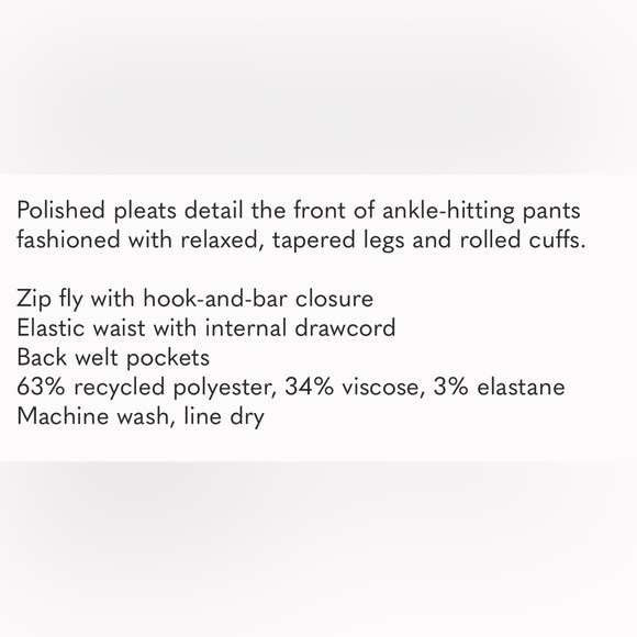 Reiss Brighton drawstring pants in Navy .. W 32 - Picture 8 of 8